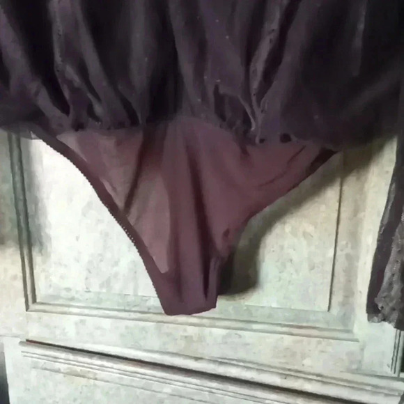 NWT Intimately FREE PEOPLE Mesh Sequin Bodysuit - Picture 4 of 8